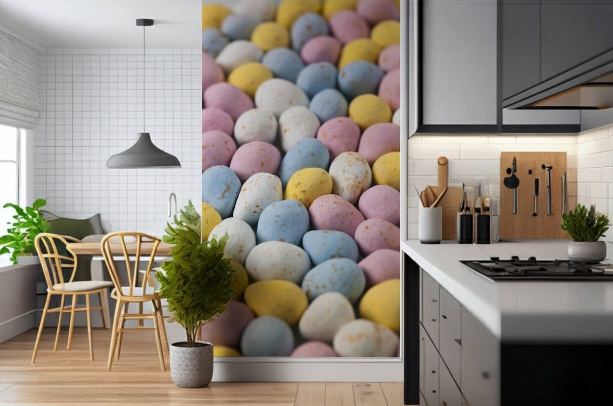 Candy coated Easter Indulgence wall design delightful kitchen accent., GD7105