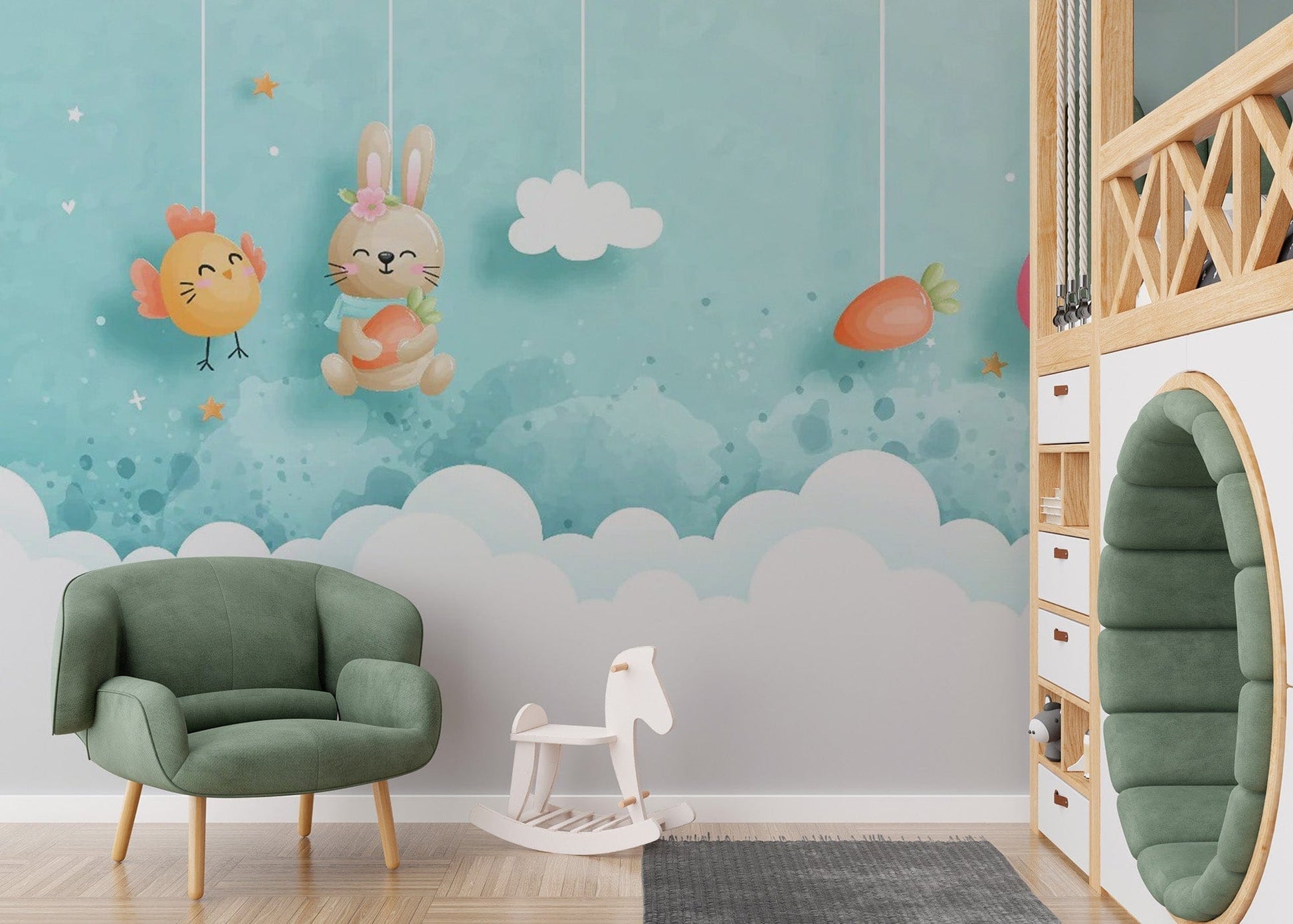 Easter Wallpaper Murals for Kids - Giffywalls kids-02