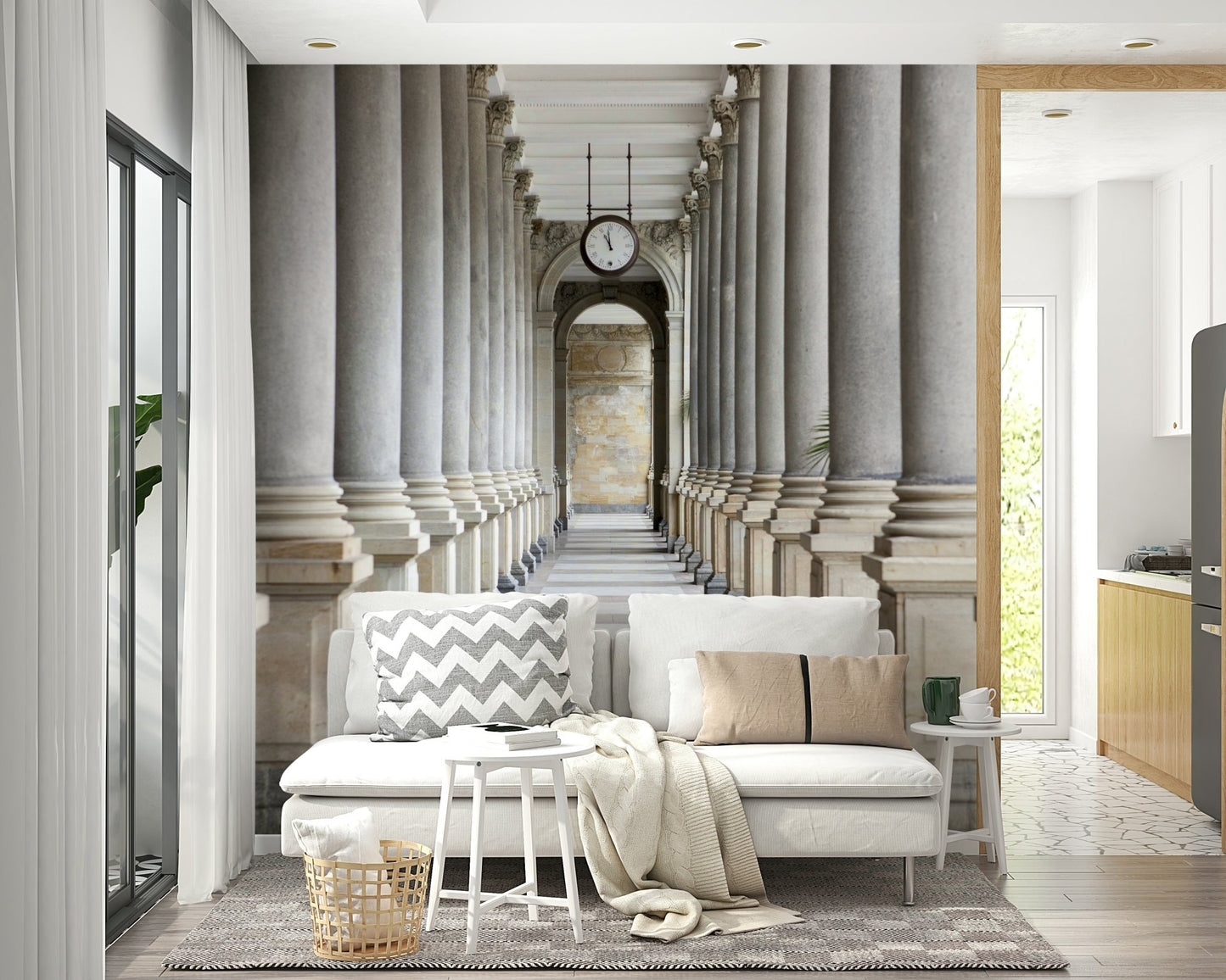 Ideal for a living room, office, hallway, or study.

