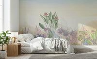 Eden's Touch wallpaper for a relaxing indoor garden style lounge., GD7603