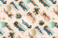 Contemporary aesthetic achieved using the wallpaper for walls Edge Of Summer.