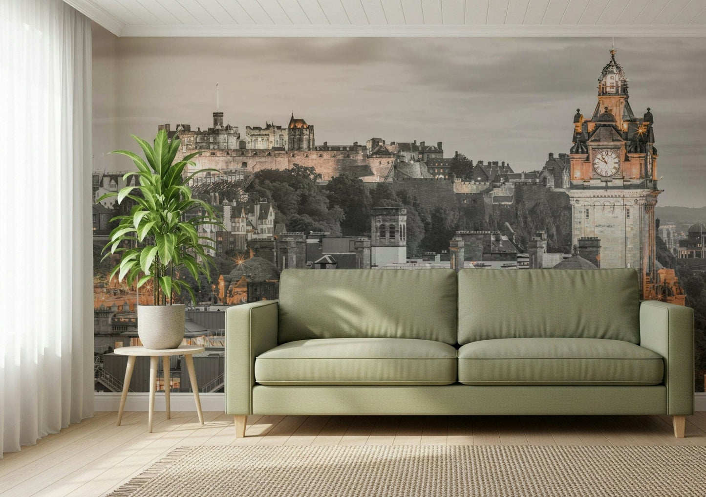 Edinburgh Castle Wall Mural