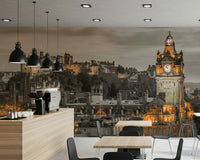 Edinburgh Twilight Wall Mural