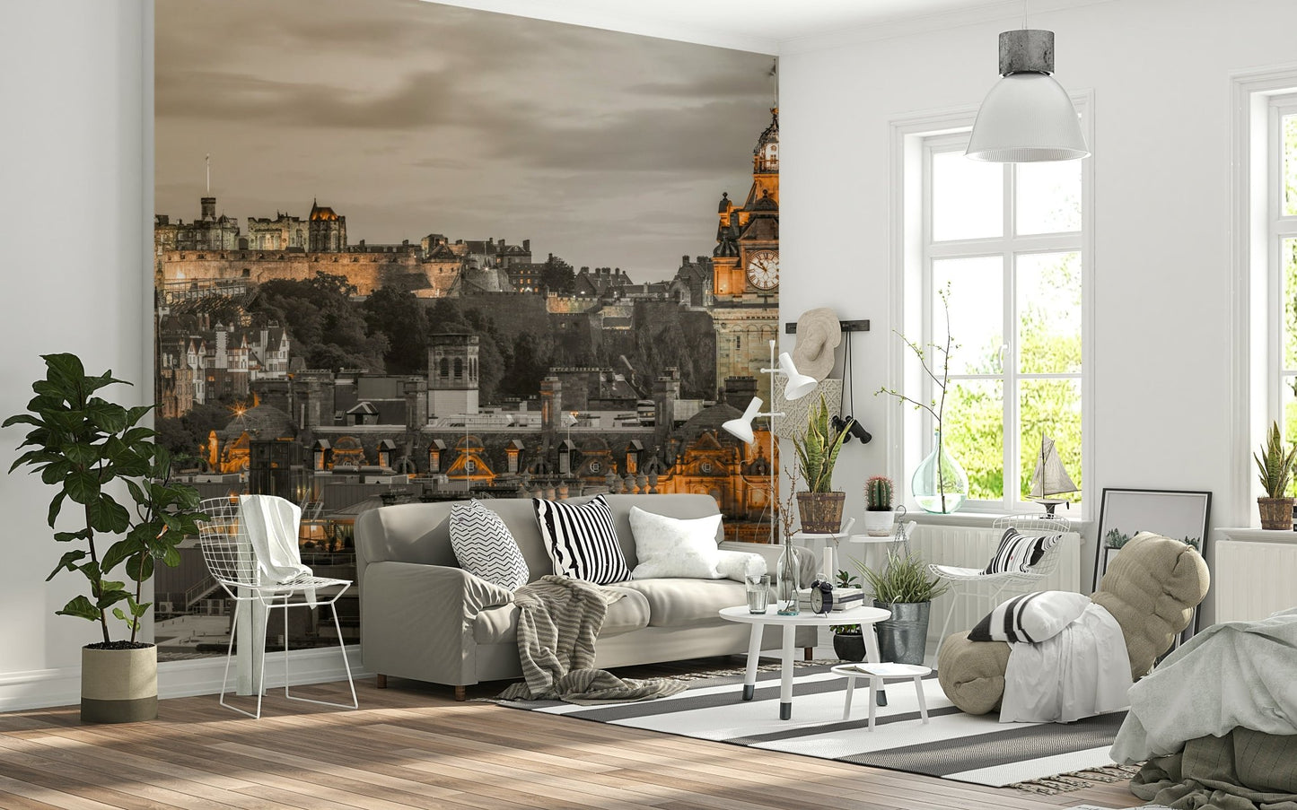 Edinburgh Twilight Wall Mural