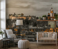 Edinburgh Twilight Wall Mural