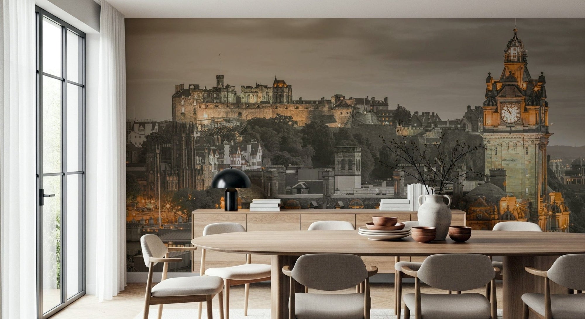 Edinburgh Twilight Wall Mural, GD6831