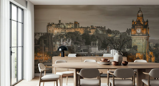 Edinburgh Twilight Wall Mural
