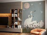 The image has a calm, tranquil mood.

