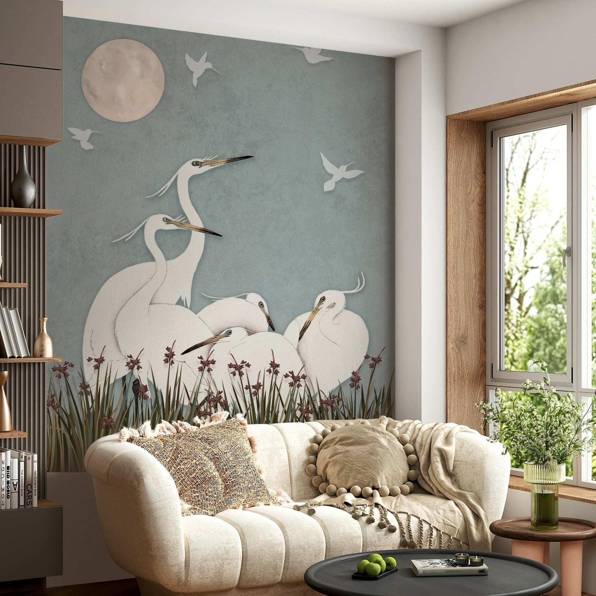 The overall feel is quiet and serene.

