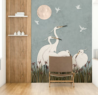 The image feels peaceful and restful.

