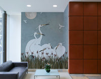 The design feels peaceful and organic.

