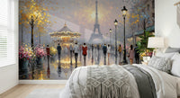 Eiffel Dreamscape Wall Mural
