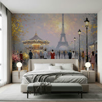 Eiffel Dreamscape Wall Mural