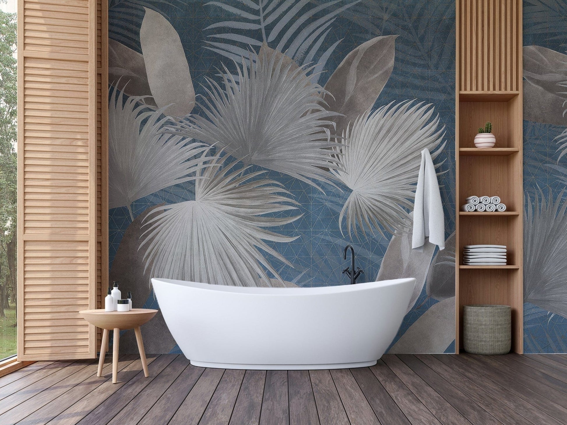 El Dorado Blue Wallpaper Mural - Giffywalls, C183