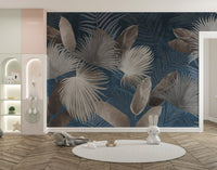 El Dorado Blue Wallpaper Mural - Giffywalls, C183