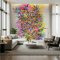 Electric Jungle Wall Mural