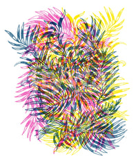 Electric Jungle Wall Mural