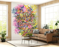 Electric Jungle Wall Mural