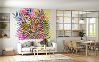 Electric Jungle Wall Mural