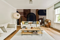 Stylish academia wallpaper design

