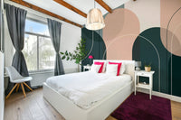 Soft and elegant arch design mural to elevate your space., GD1806