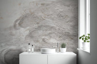 Stylish gray swirl pattern wallpaper
