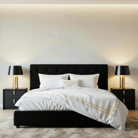 Subtle geometric beige wallpaper for interior walls