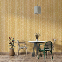 Cozy interior with honey canvas wall decor, GD1712