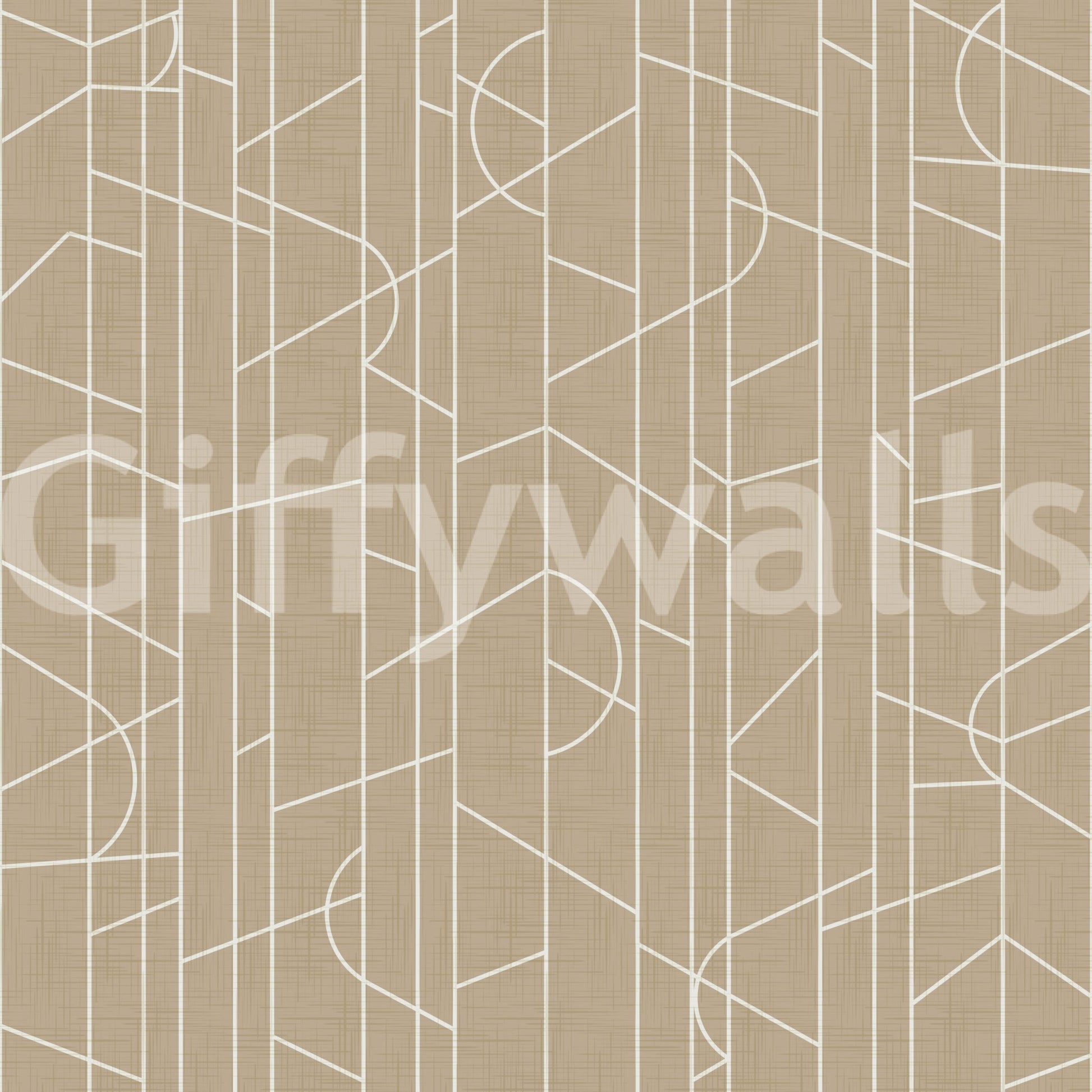 Elegant Lines Decor Safari Canvas Wallpaper⁠ GD1713