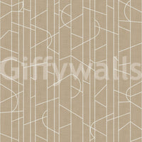 Elegant Lines Decor Safari Canvas Wallpaper⁠ GD1713