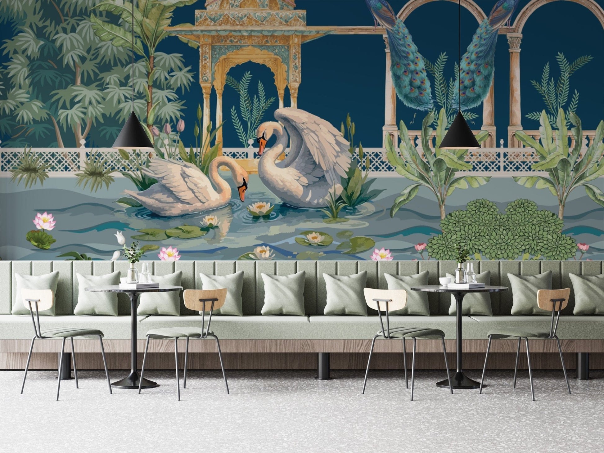 Luxurious Indian Art Wallpaper for Walls
