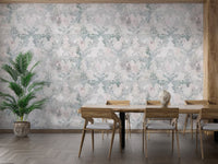 Pink damask wallpaper, perfect for any room
