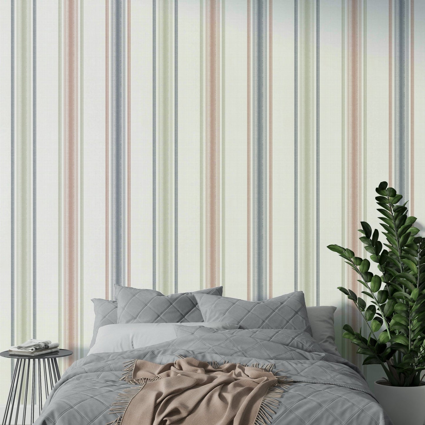 Soft stripes for living rooms or entryways

