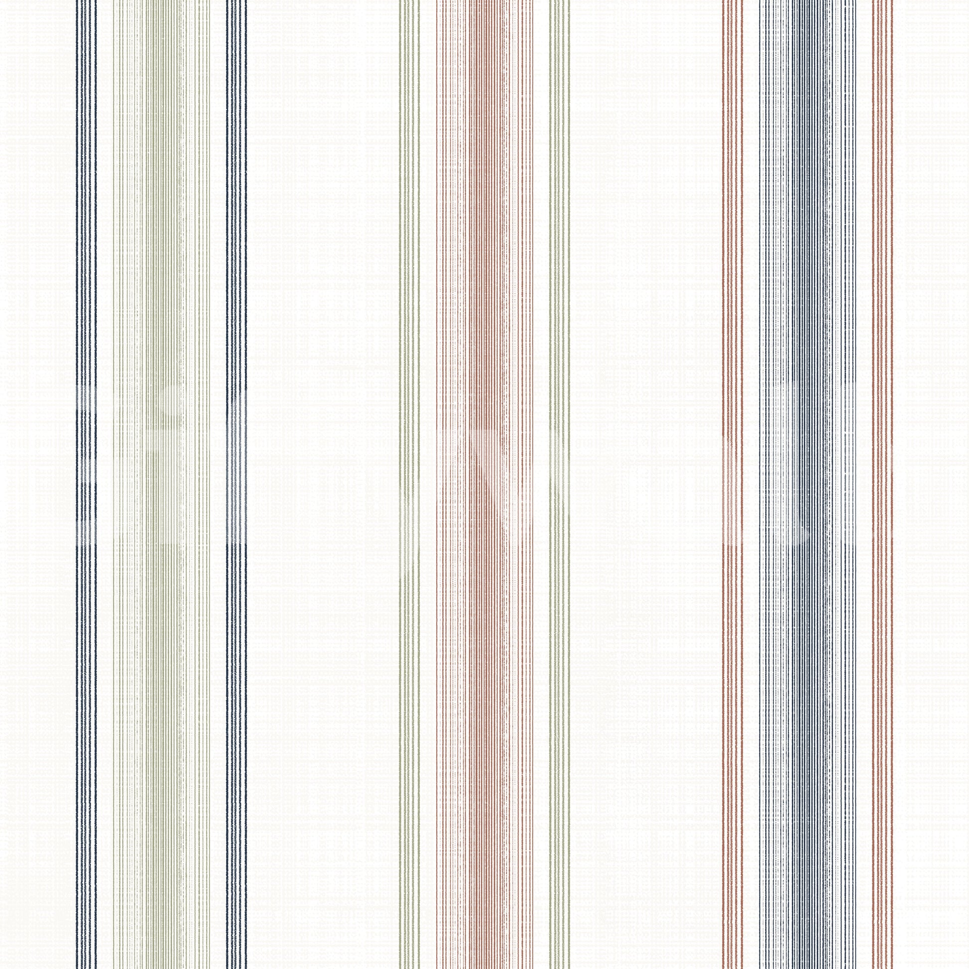 Elegant striped wall mural for farmhouse style
