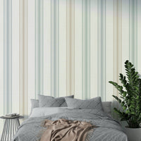 Classic stripe wallpaper for elegant rooms

