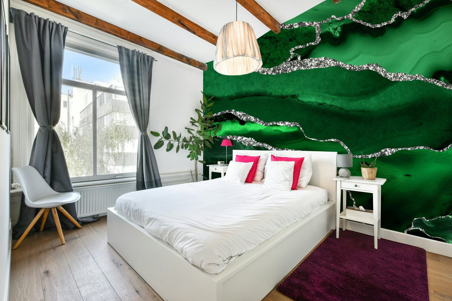 Emerald Agate Wall Mural