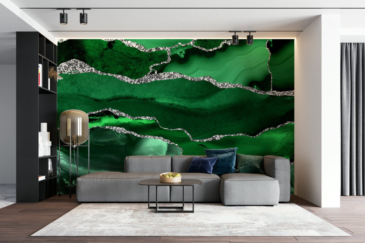 Emerald Agate Wall Mural