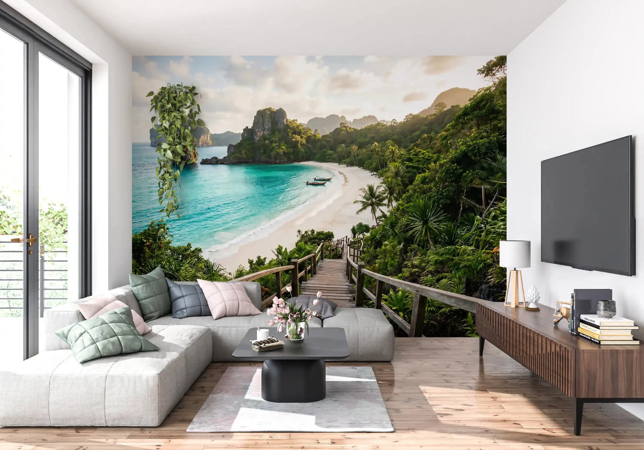 Emerald Bay Serenity Wall MuralGD9623