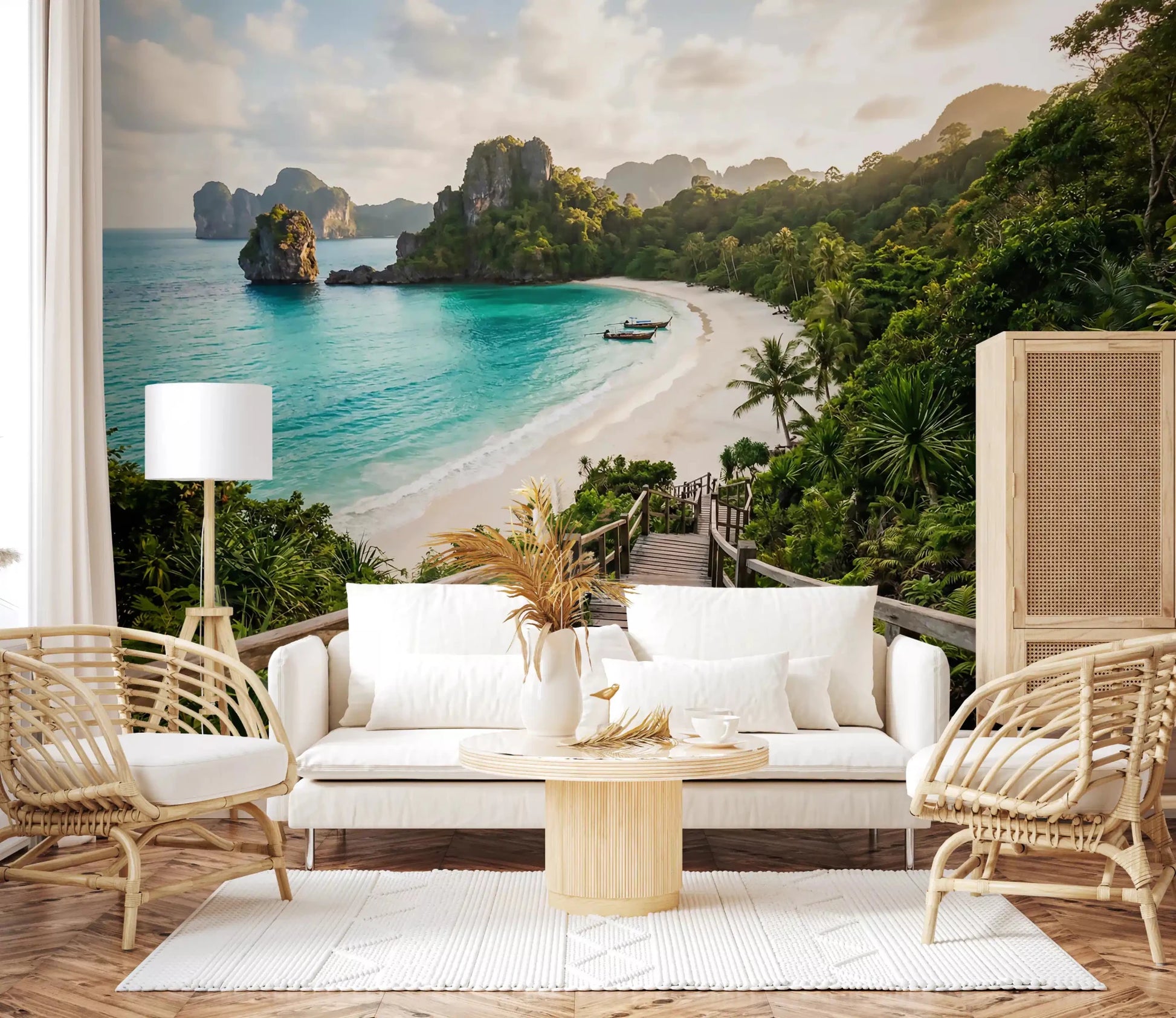 Emerald Bay Serenity Wall MuralGD9623