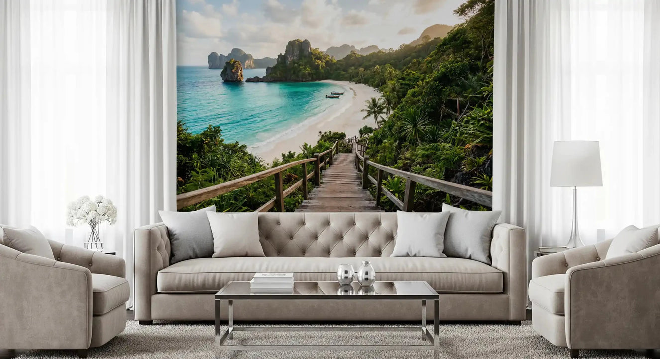Emerald Bay Serenity Wall MuralGD9623