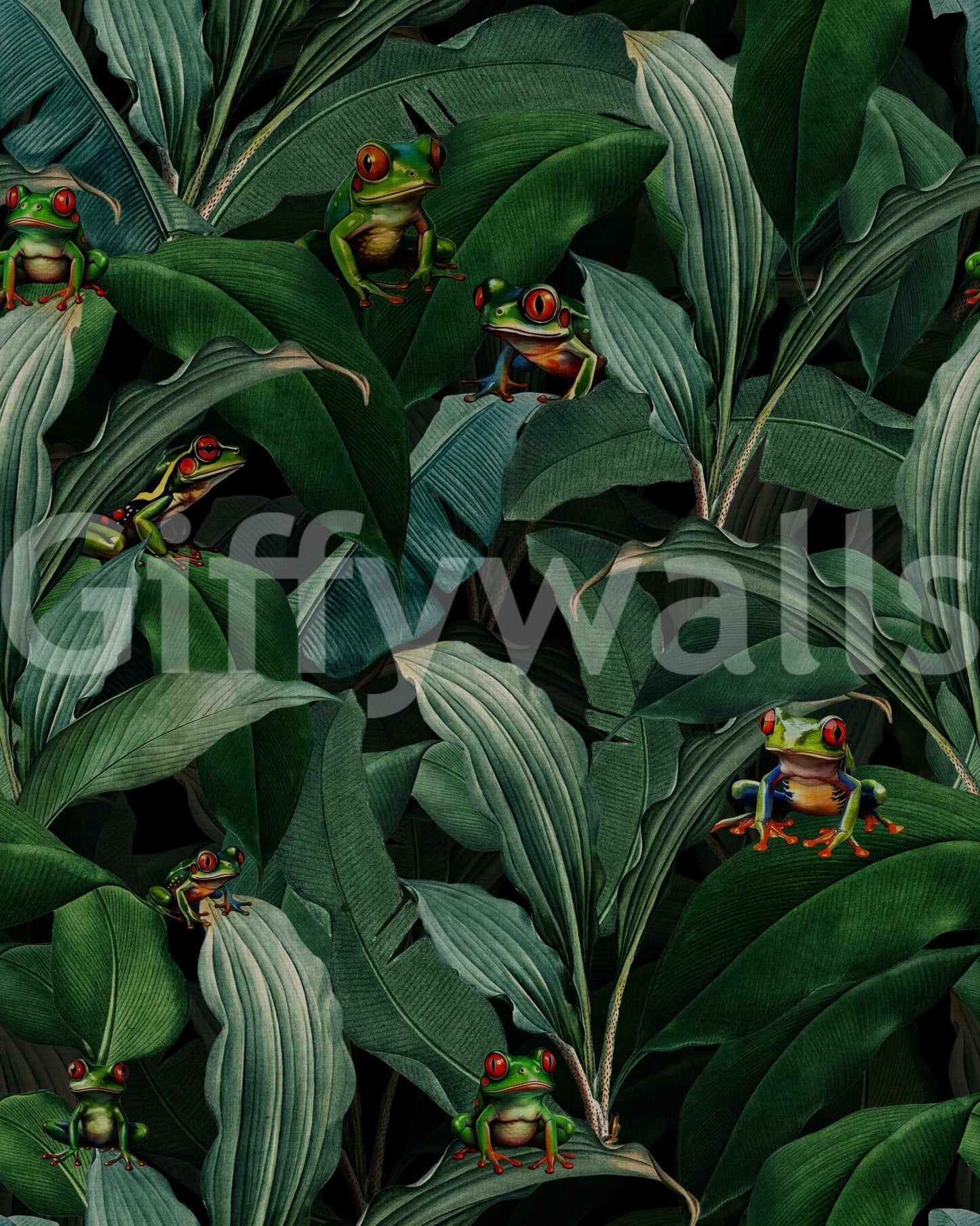 Emerald Eyes in the Jungle Wallpaper⁠