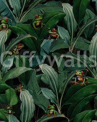 Emerald Eyes in the Jungle Wallpaper⁠