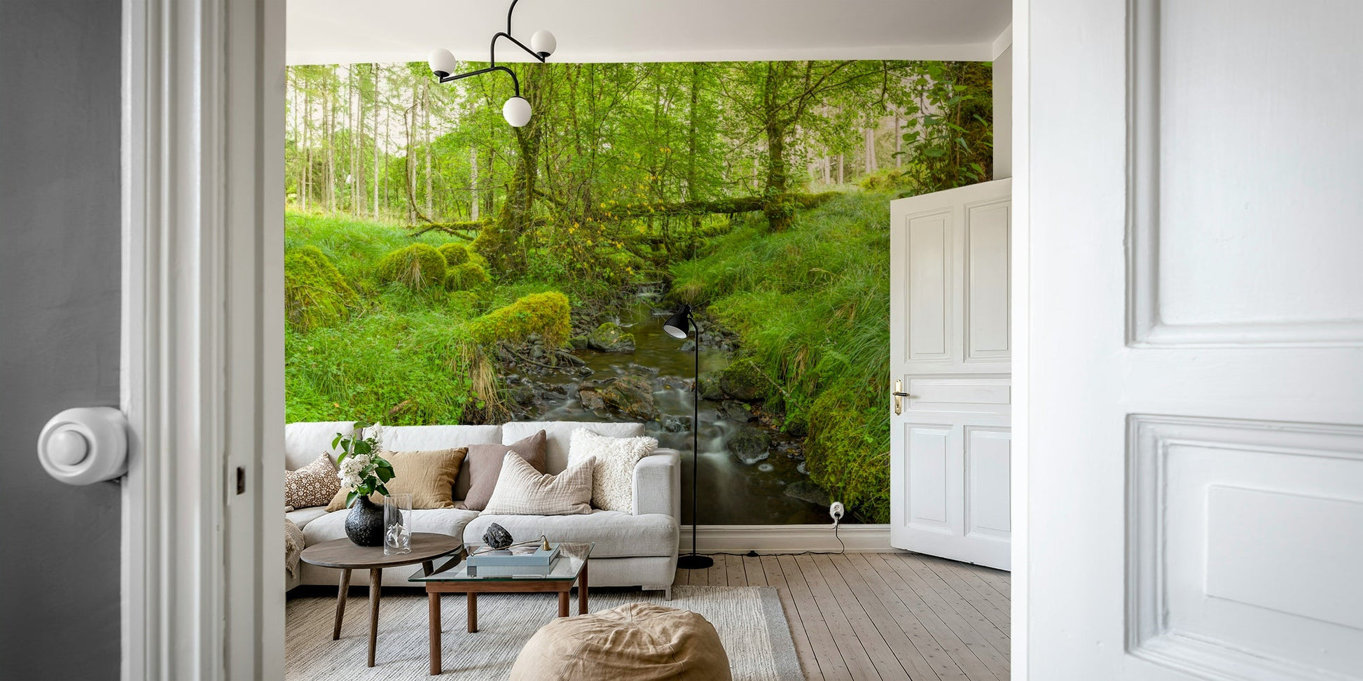 The feeling is one of quiet, natural beauty.

