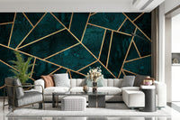 An artistic minimalist design mural for home decor., GD5501