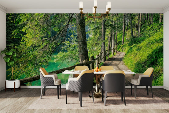 Scenic Lake Wallpaper Mural for Walls GD177

