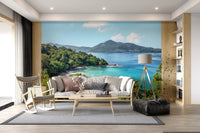 Emerald Shores Wall Mural