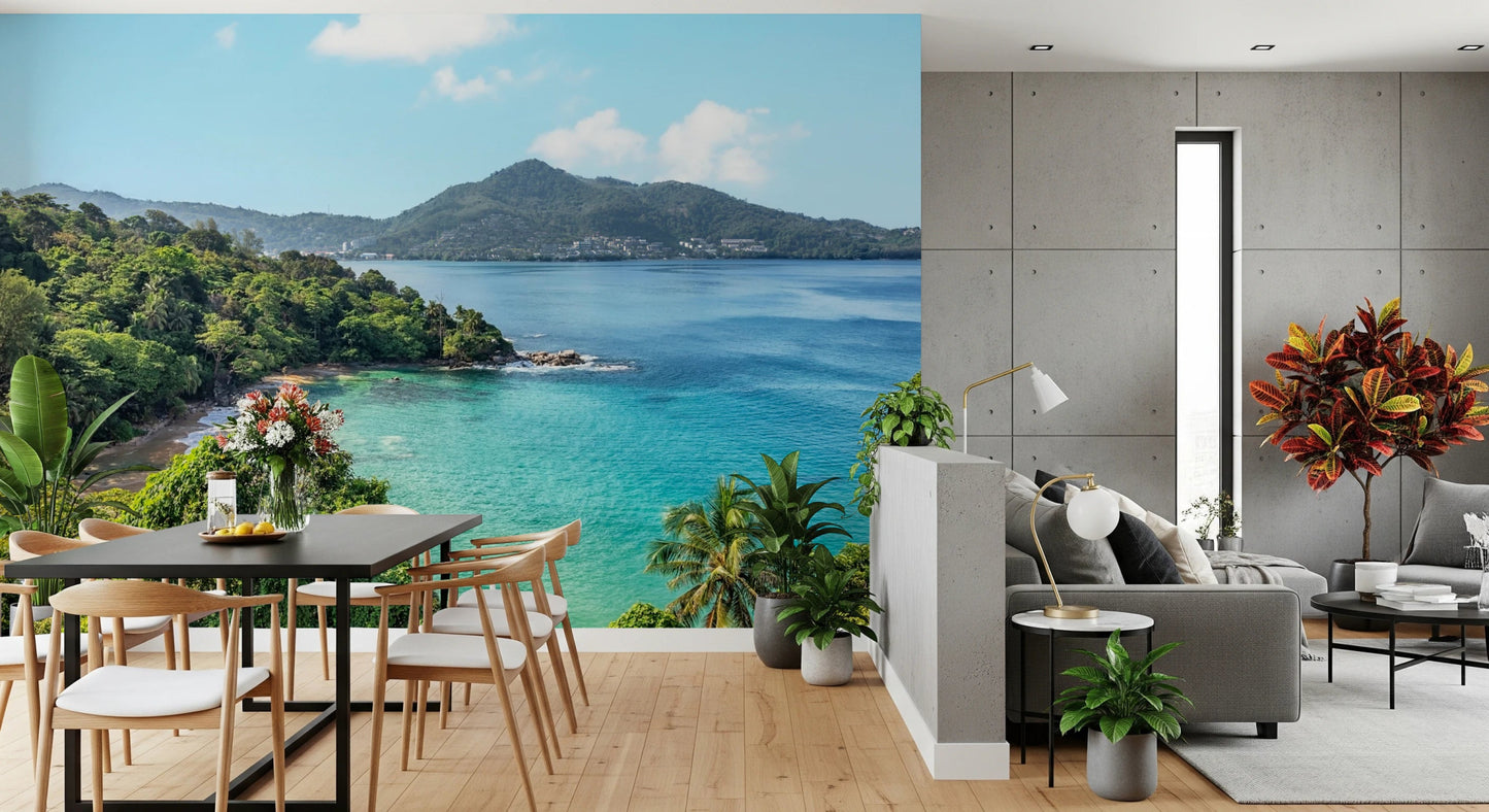Emerald Shores Wall Mural