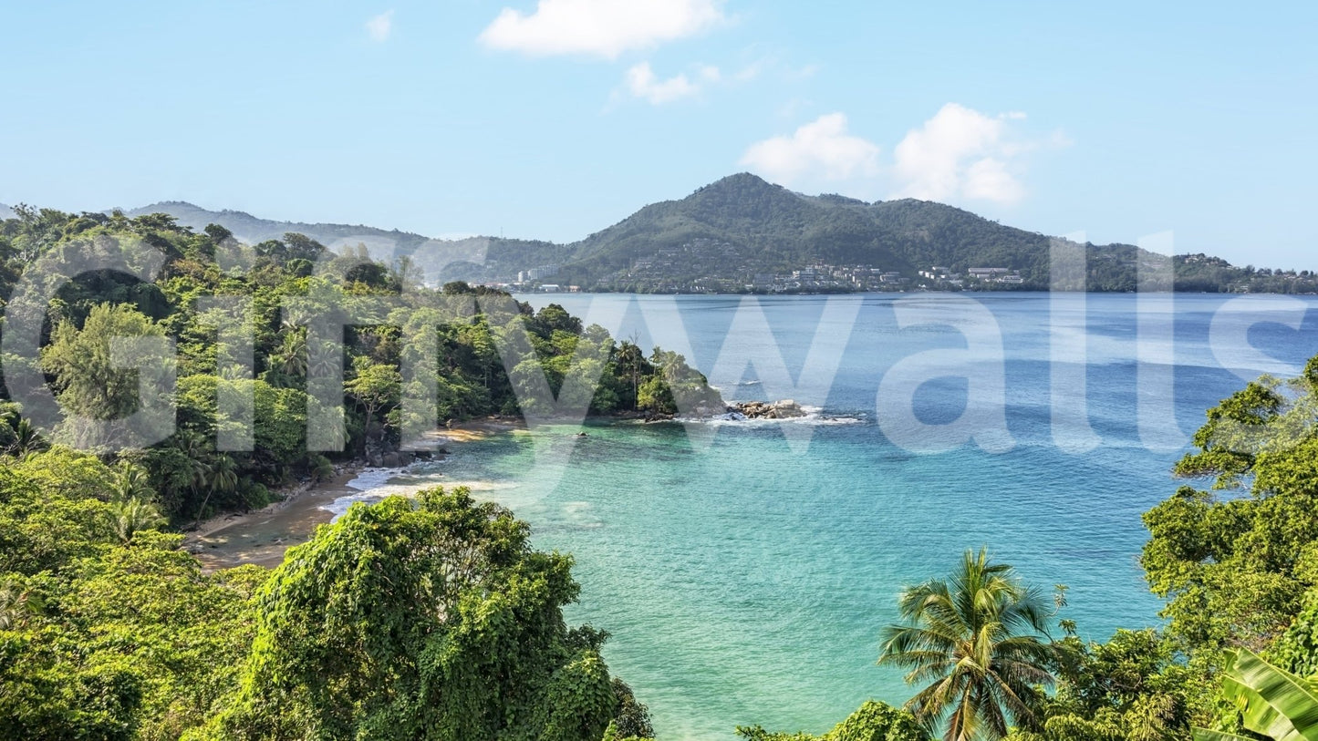 Emerald Shores Wall Mural