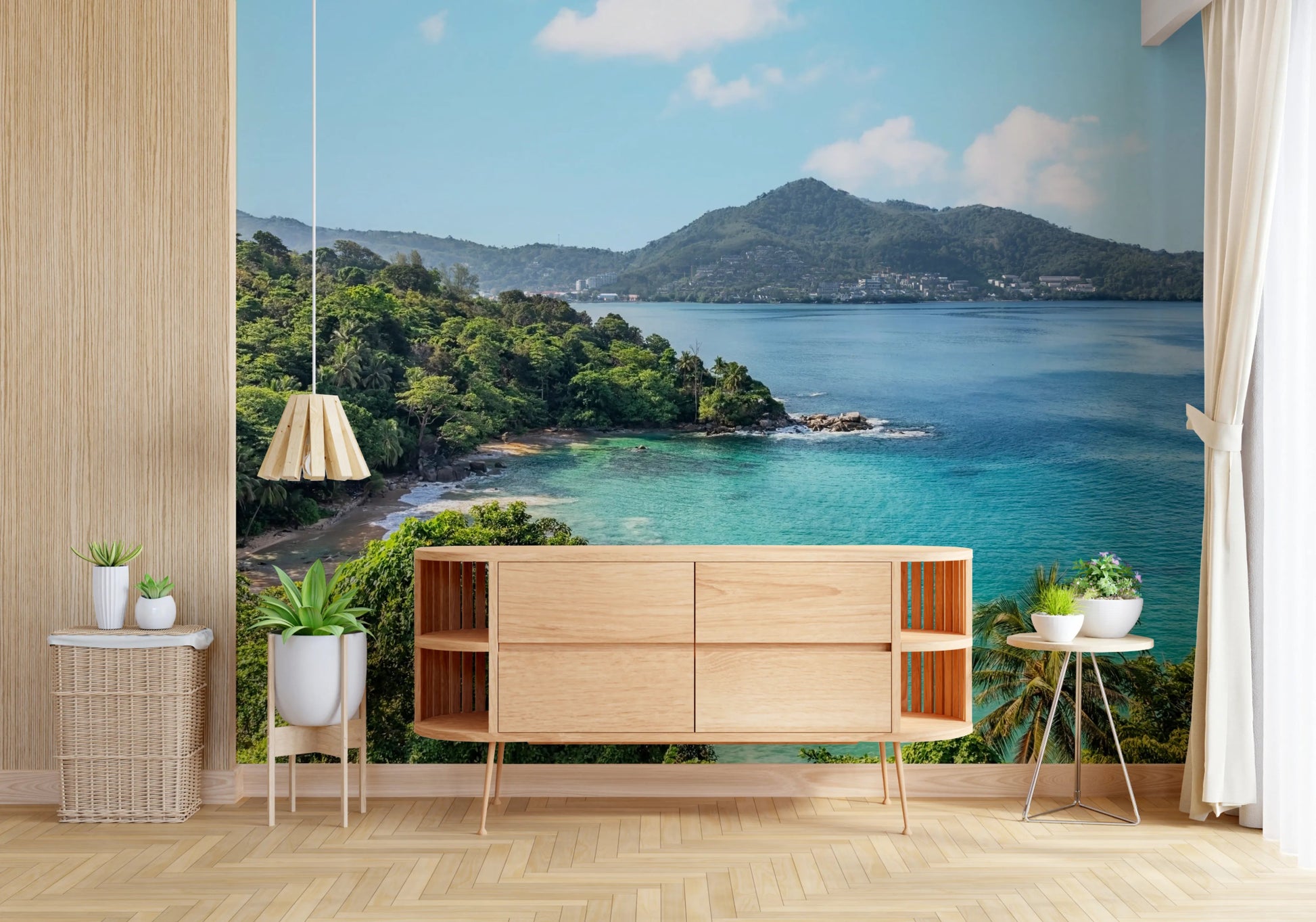 Emerald Shores Wall Mural