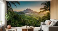 Emerald Terraces & Volcanic Dawn Wall Mural